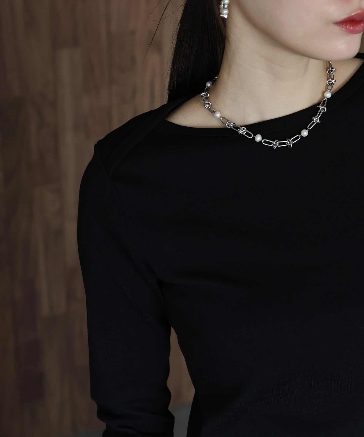 ボートネックTシャツ【ネコポス】