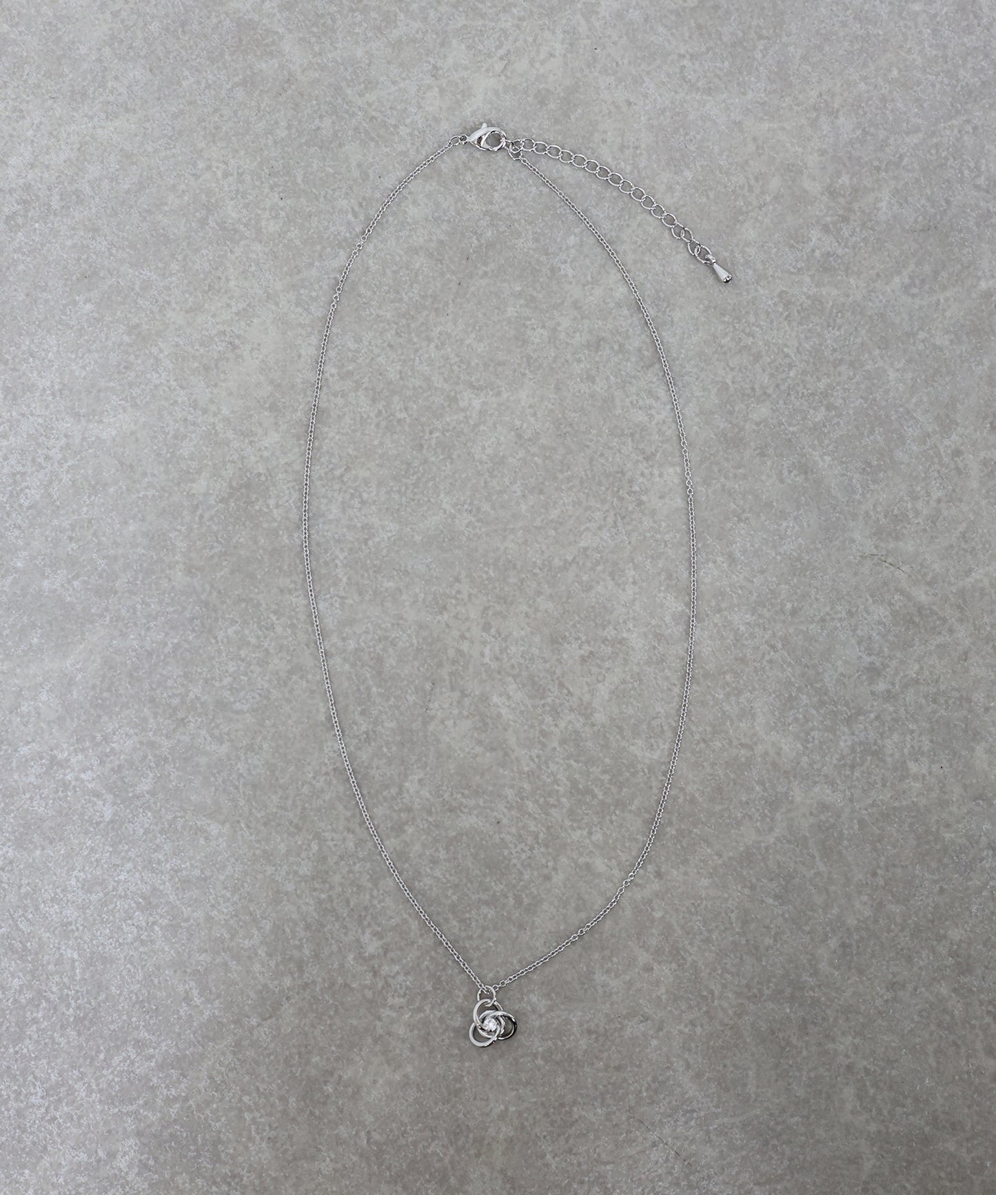 リングビジューネックレス / ニッケルフリー【ネコポス】