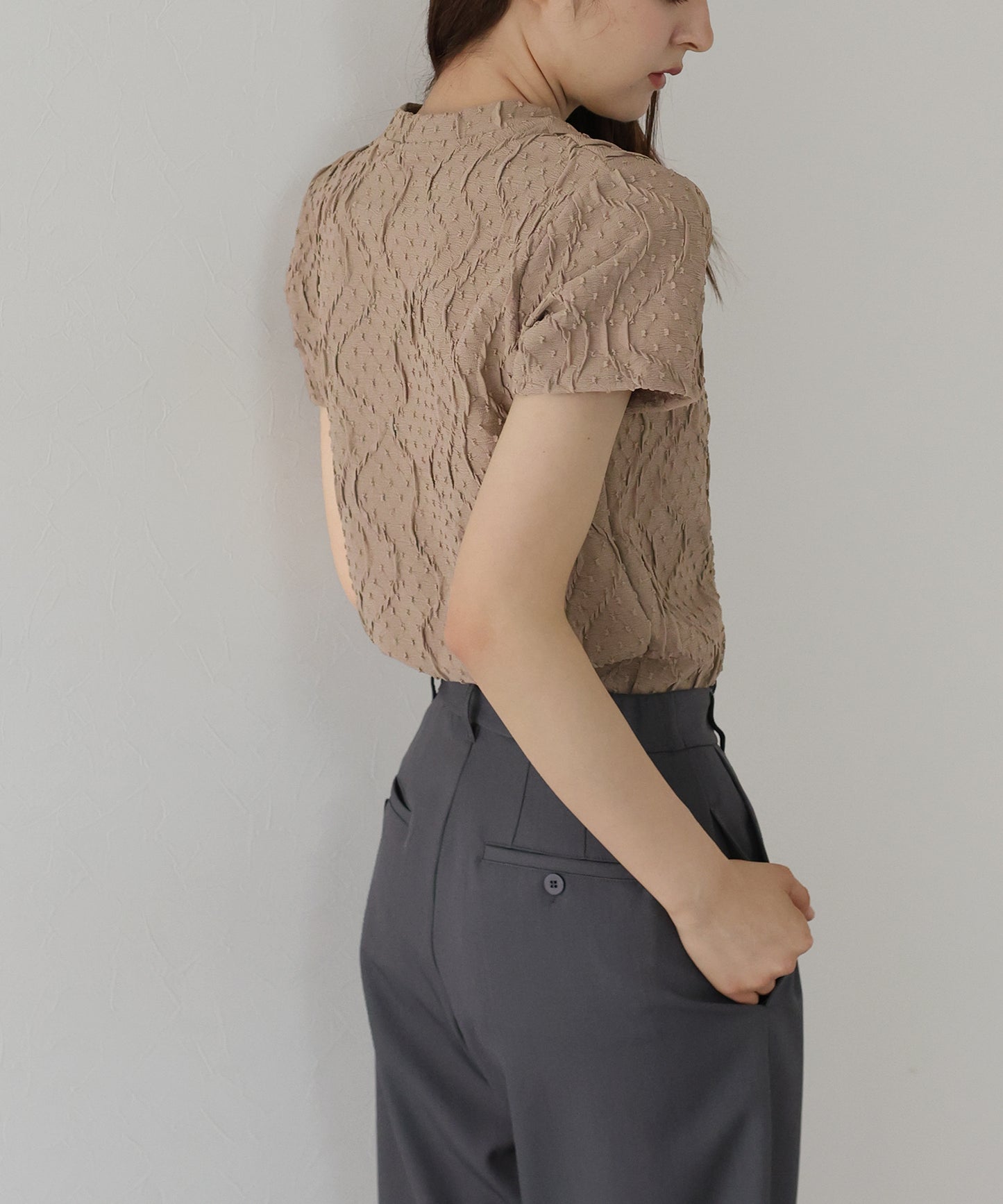 【新商品限定5％OFF（火）】ラインフクレジャガードカットソー[J by blue]