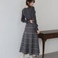 【TIME SALE】選べる2丈・チェックジャガードニットワンピース