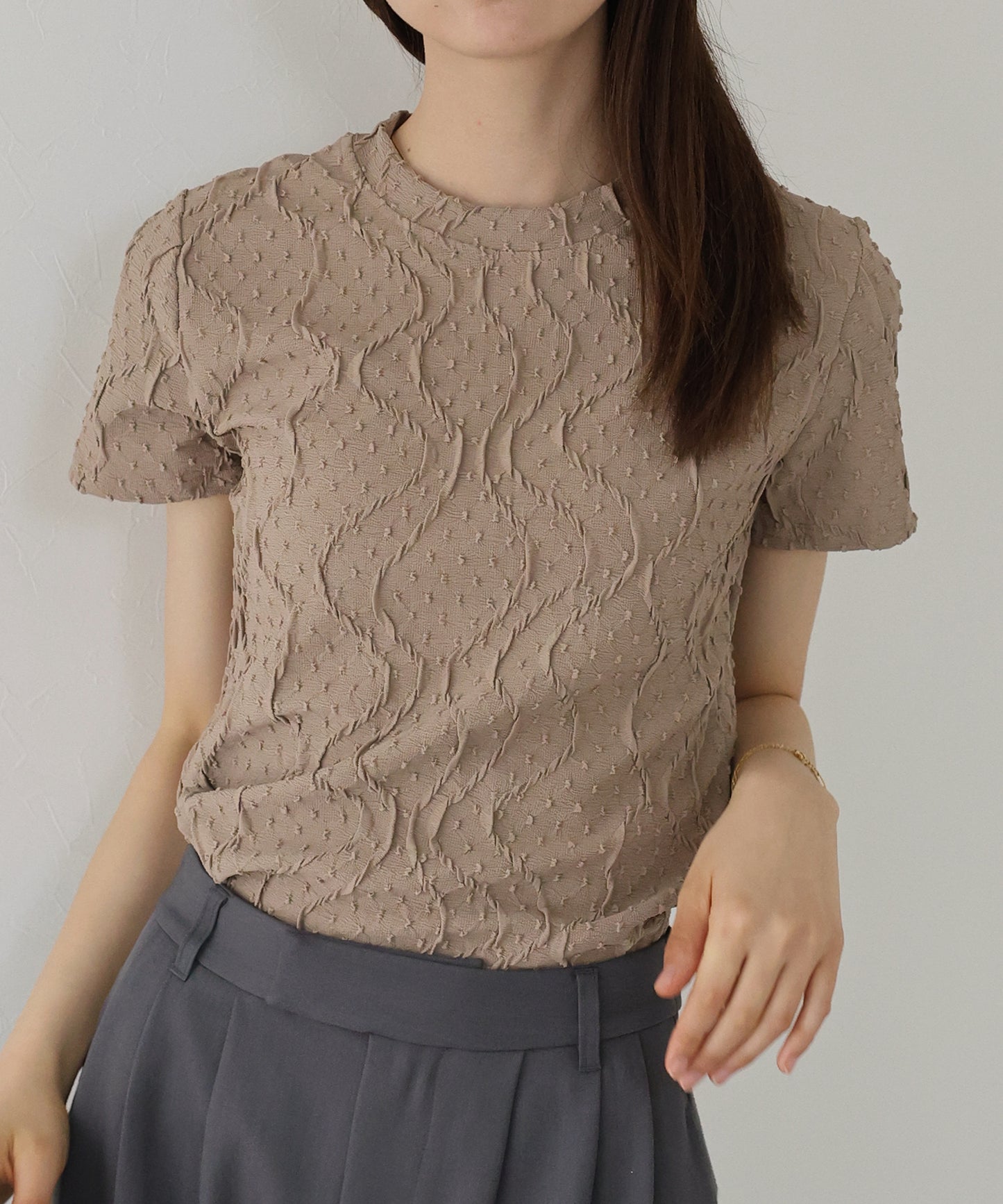 【新商品限定5％OFF（火）】ラインフクレジャガードカットソー[J by blue]