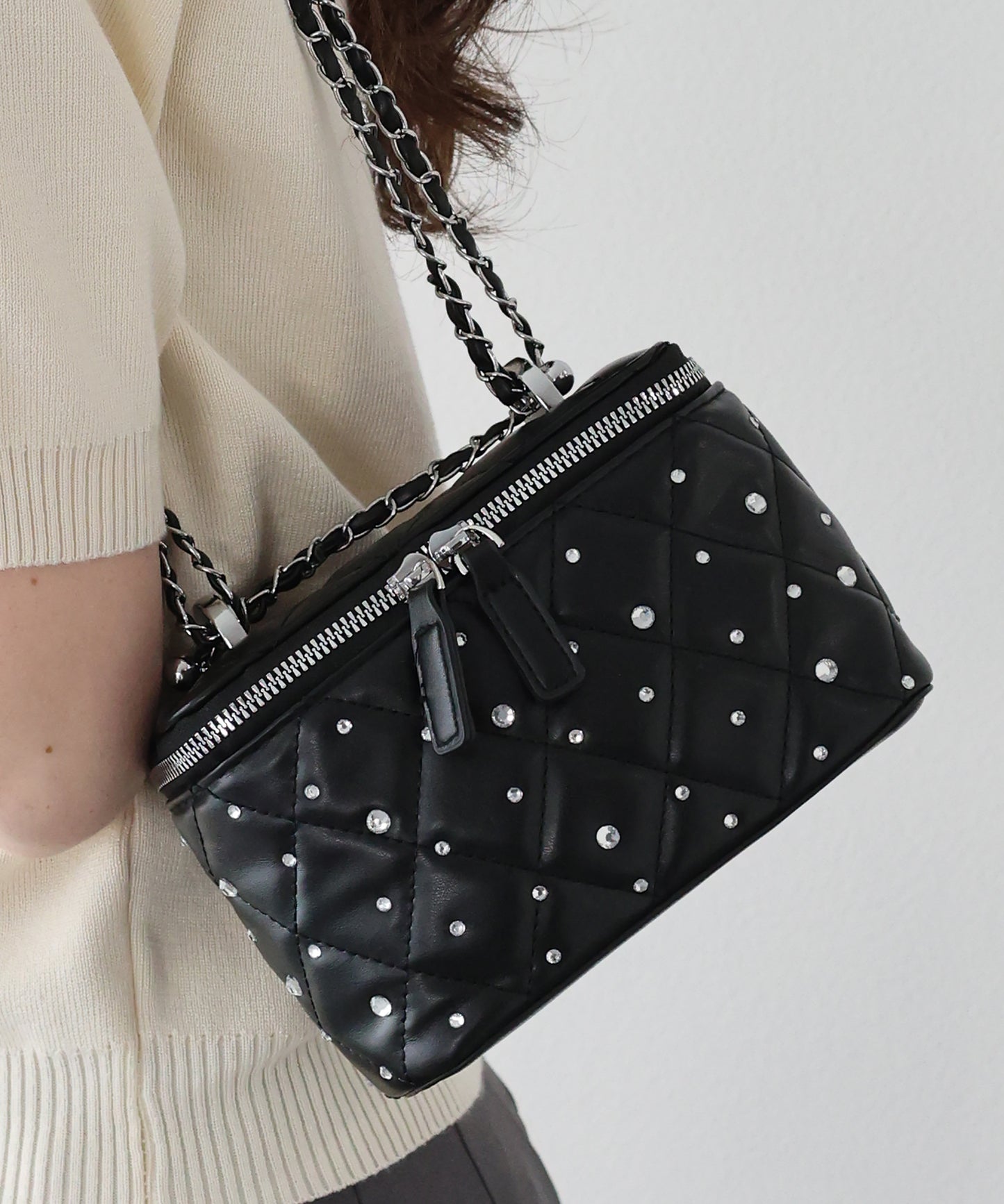 ビジューバニティバッグ