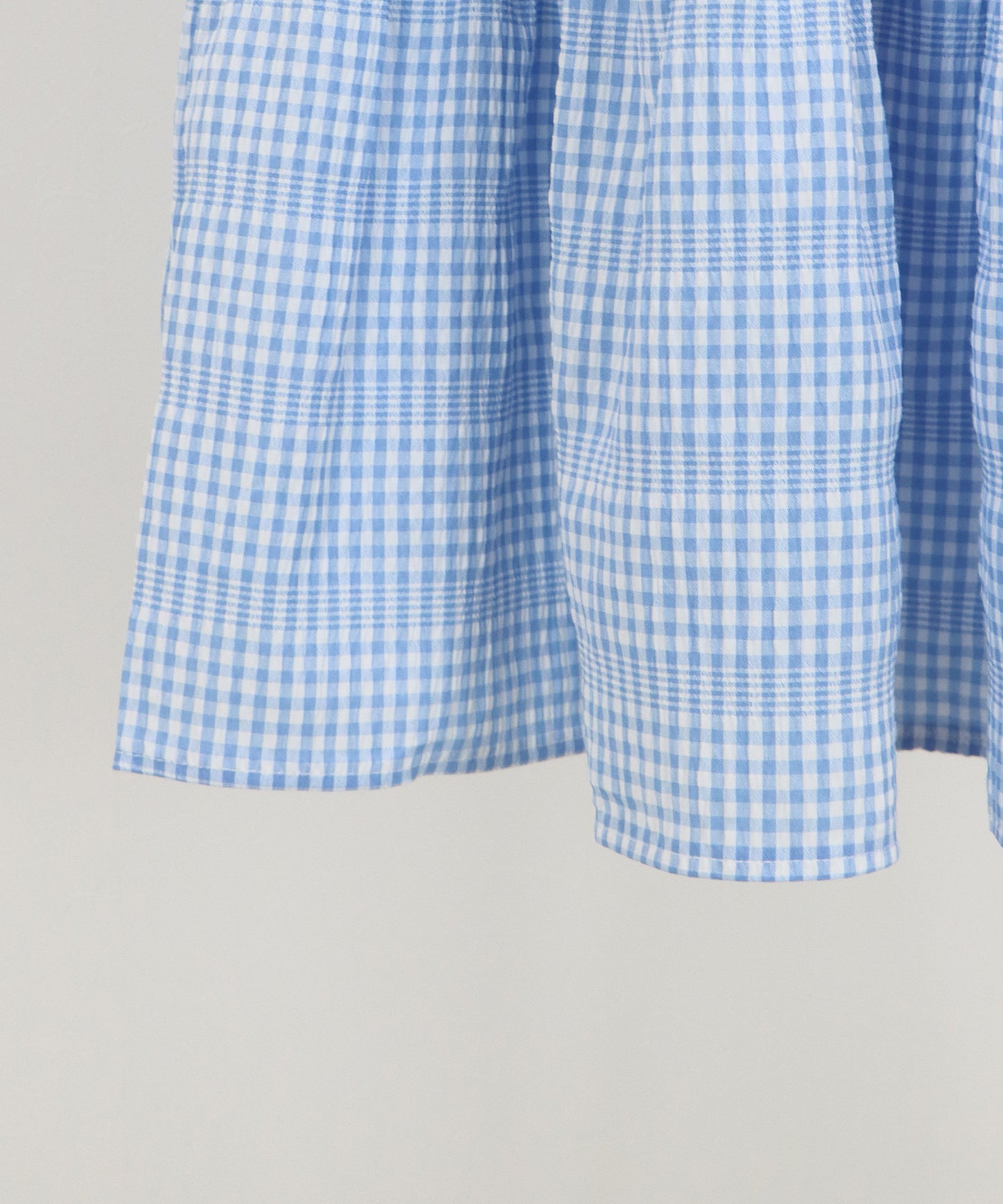 【早割5％OFF】ギンガムチェックティアードスカート