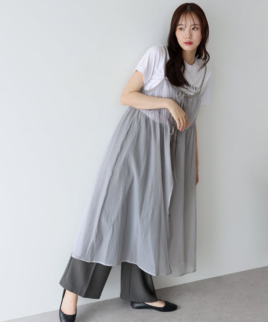 【SALE】シアーキャミワンピース