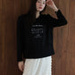 【早割5％OFF】ロングスリーブレースドッキングロゴTシャツ【メール便】