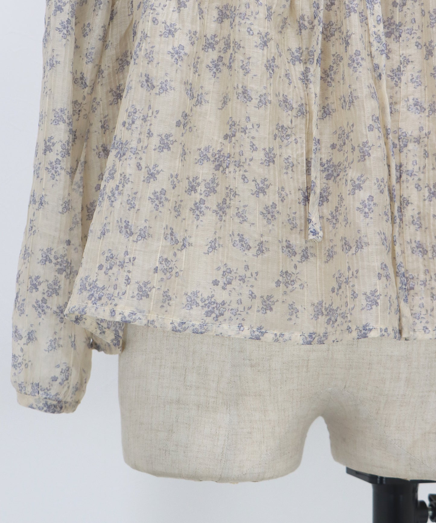 フラワープリントブラウス【ネコポス】