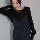 【早割5％OFF】[ J by blue ]ピンストライプフリルサロペット