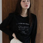 【早割5％OFF】ロングスリーブレースドッキングロゴTシャツ【メール便】