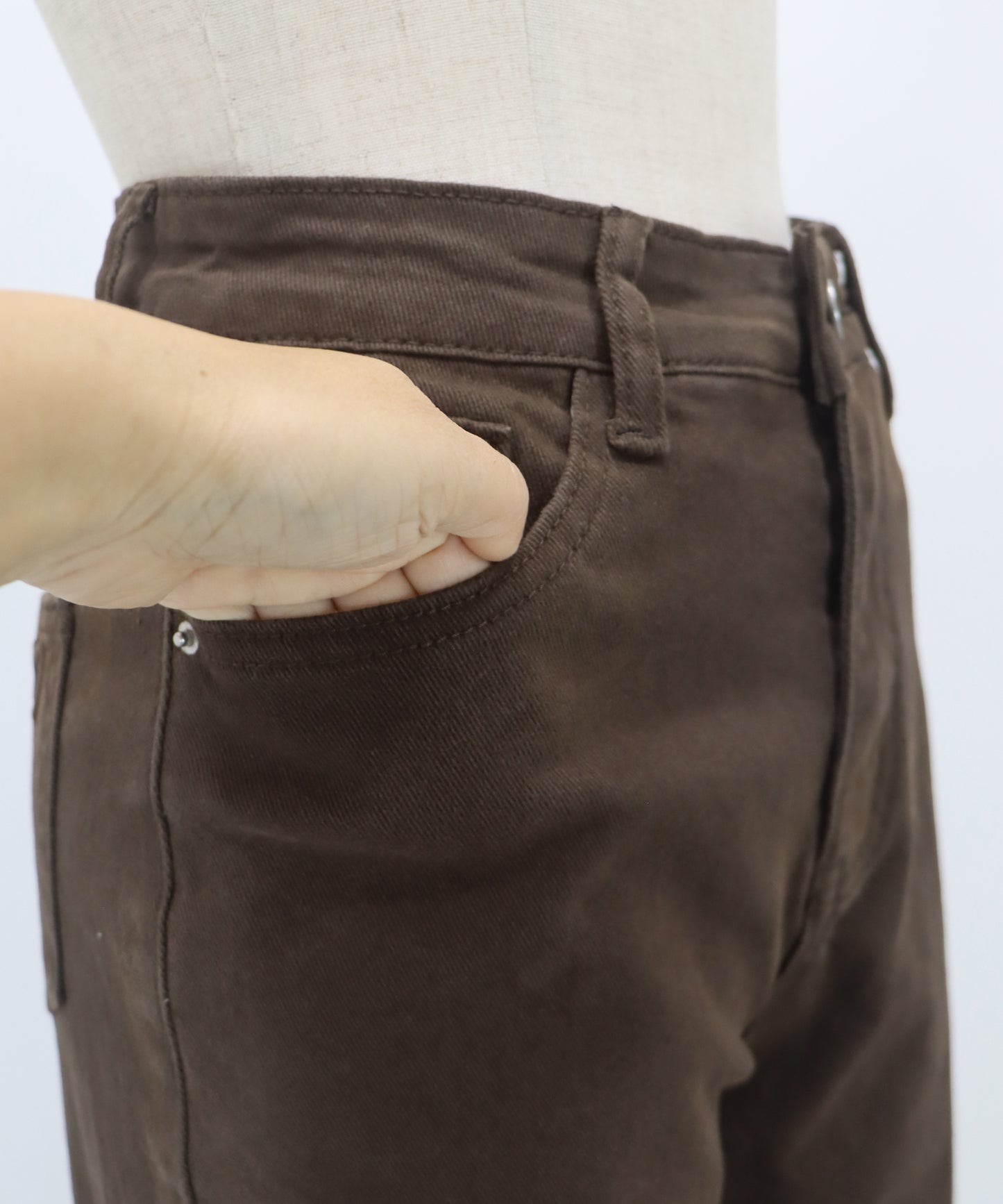 ハートエンボスデニムパンツ