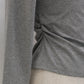 レイヤードヘンリーネックTシャツ【メール便】