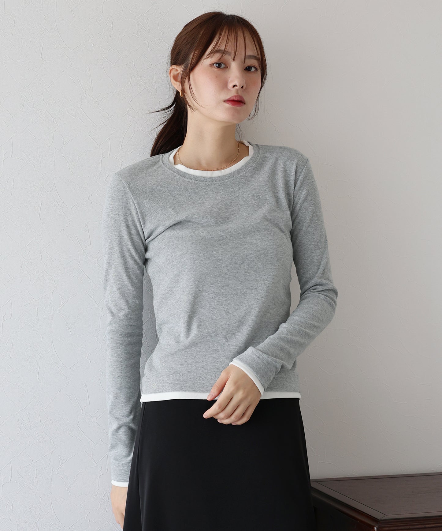 【TIME SALE】レイヤードロンT【ネコポス】