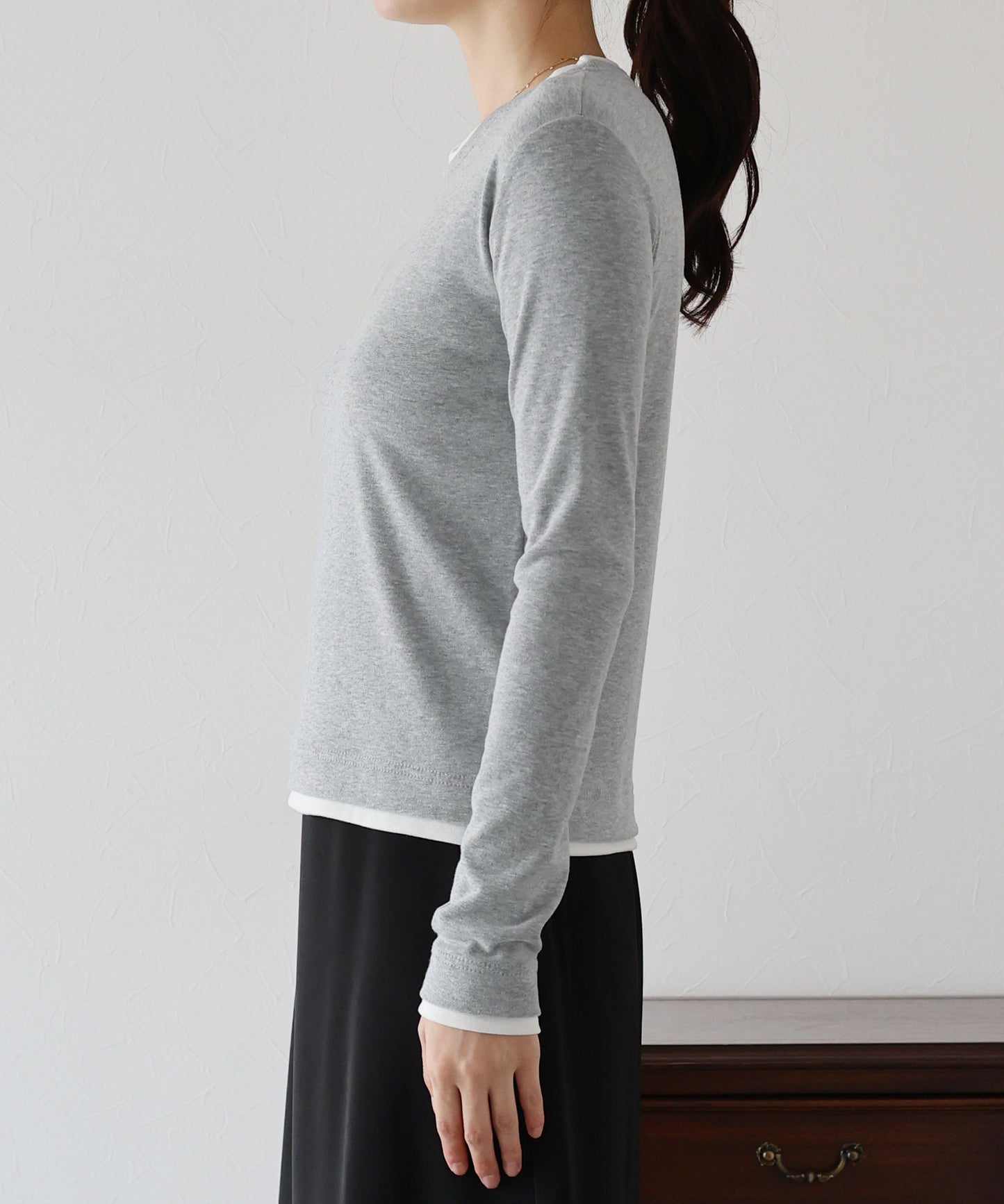 【TIME SALE】レイヤードロンT【ネコポス】