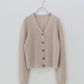 スラブニットＶネックカーディガン