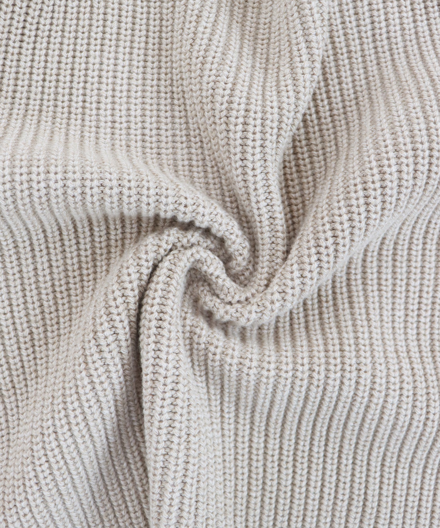 スラブニットＶネックカーディガン