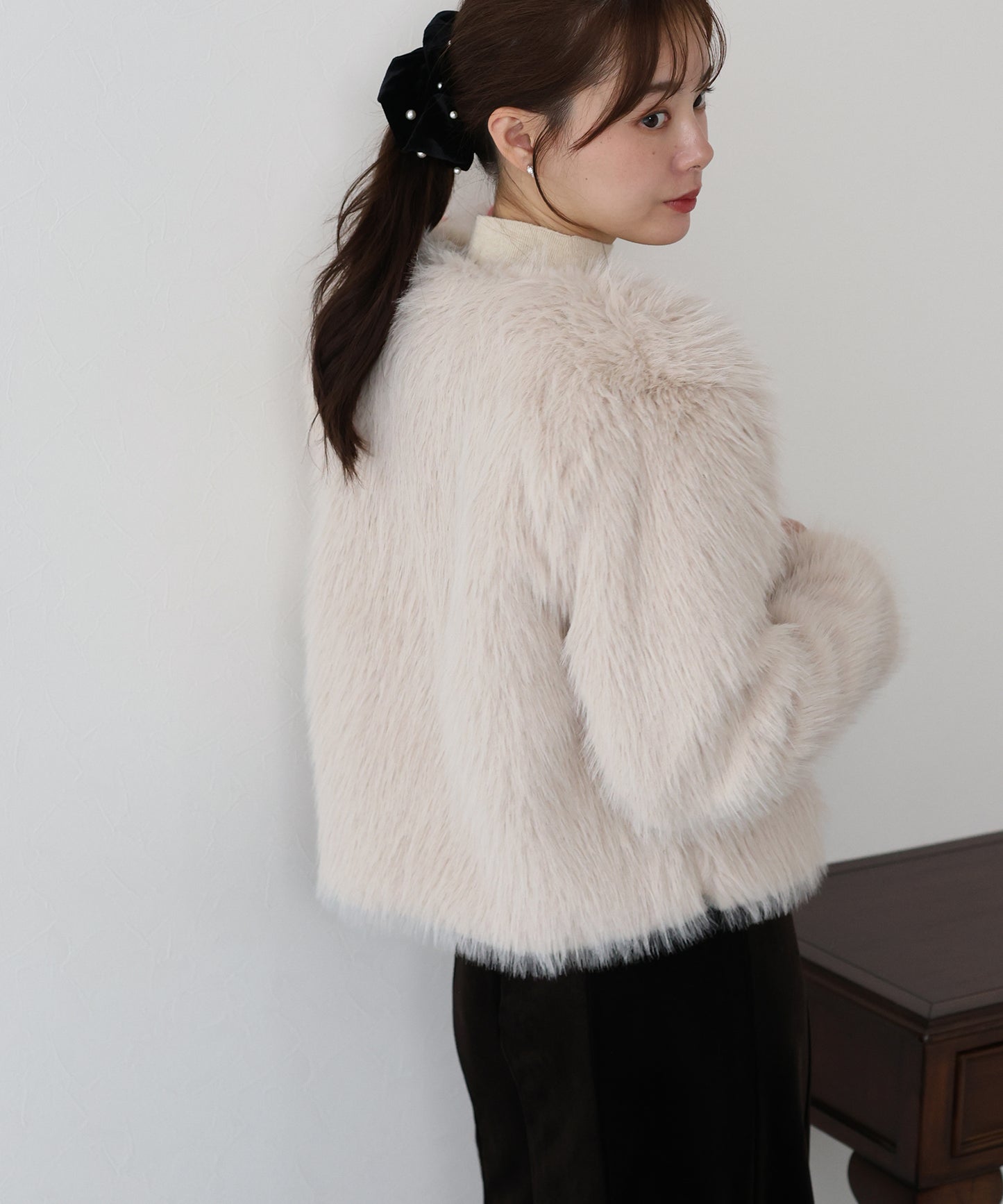 【TIME SALE】ボリュームファーコート