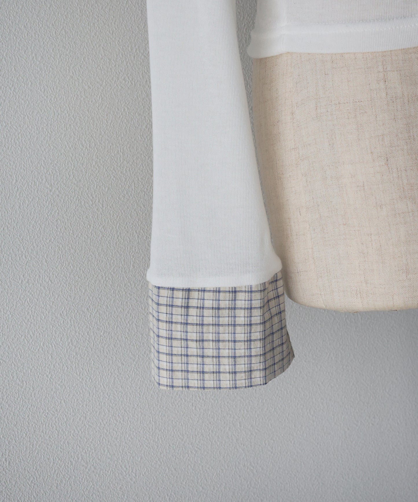 【早割5％OFF】チェックシャツドッキングカーディガン【ネコポス】