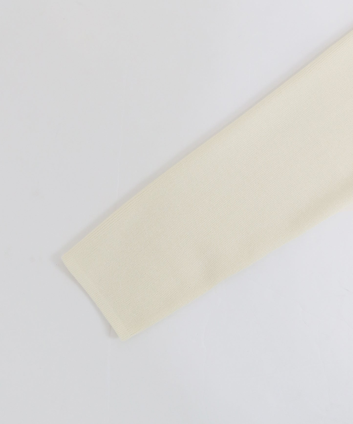 レース襟ドッキングニット