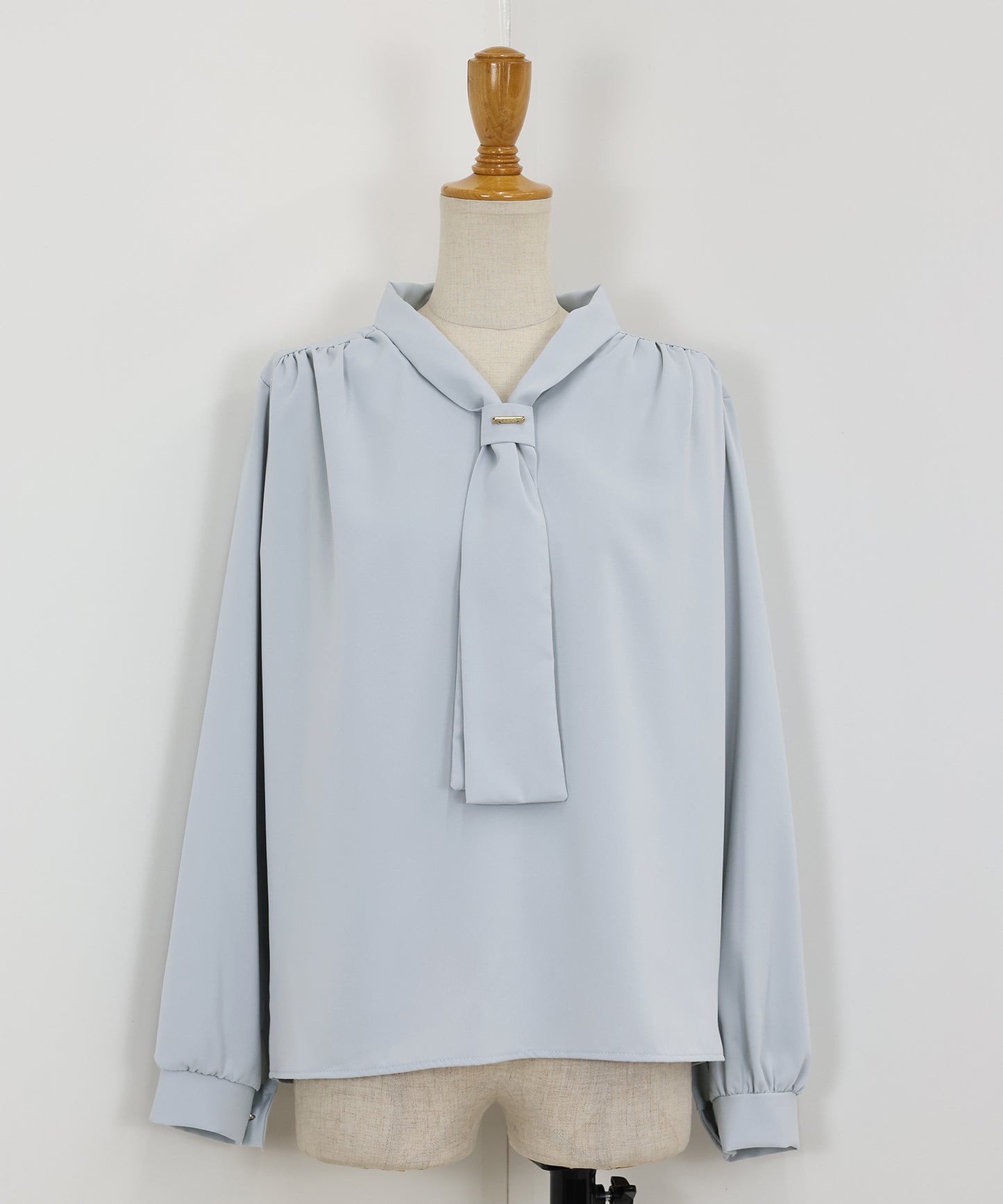【早割5％OFF】メタルバーボウタイブラウス【メール便】