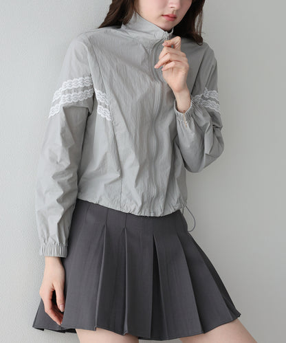 【早割5％OFF】レースナイロントラックジャケット