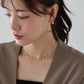 【早割5％OFF】3連チェーンパールネックレス / ニッケルフリー【ネコポス】