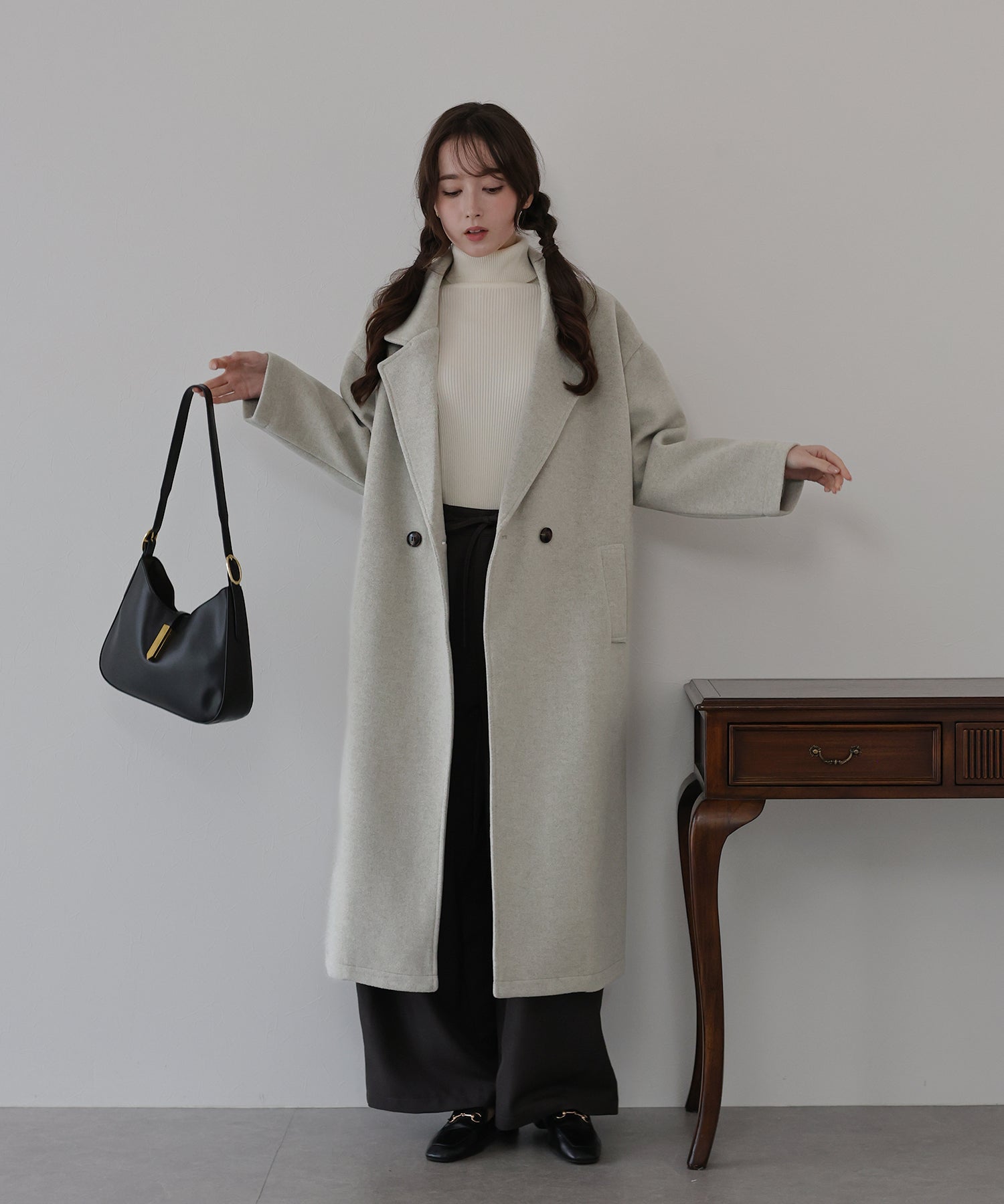 ブルーイースト（BLUEEAST）/テーラードウールロングコート テーラードウールロングコート – BLUE ONLINE