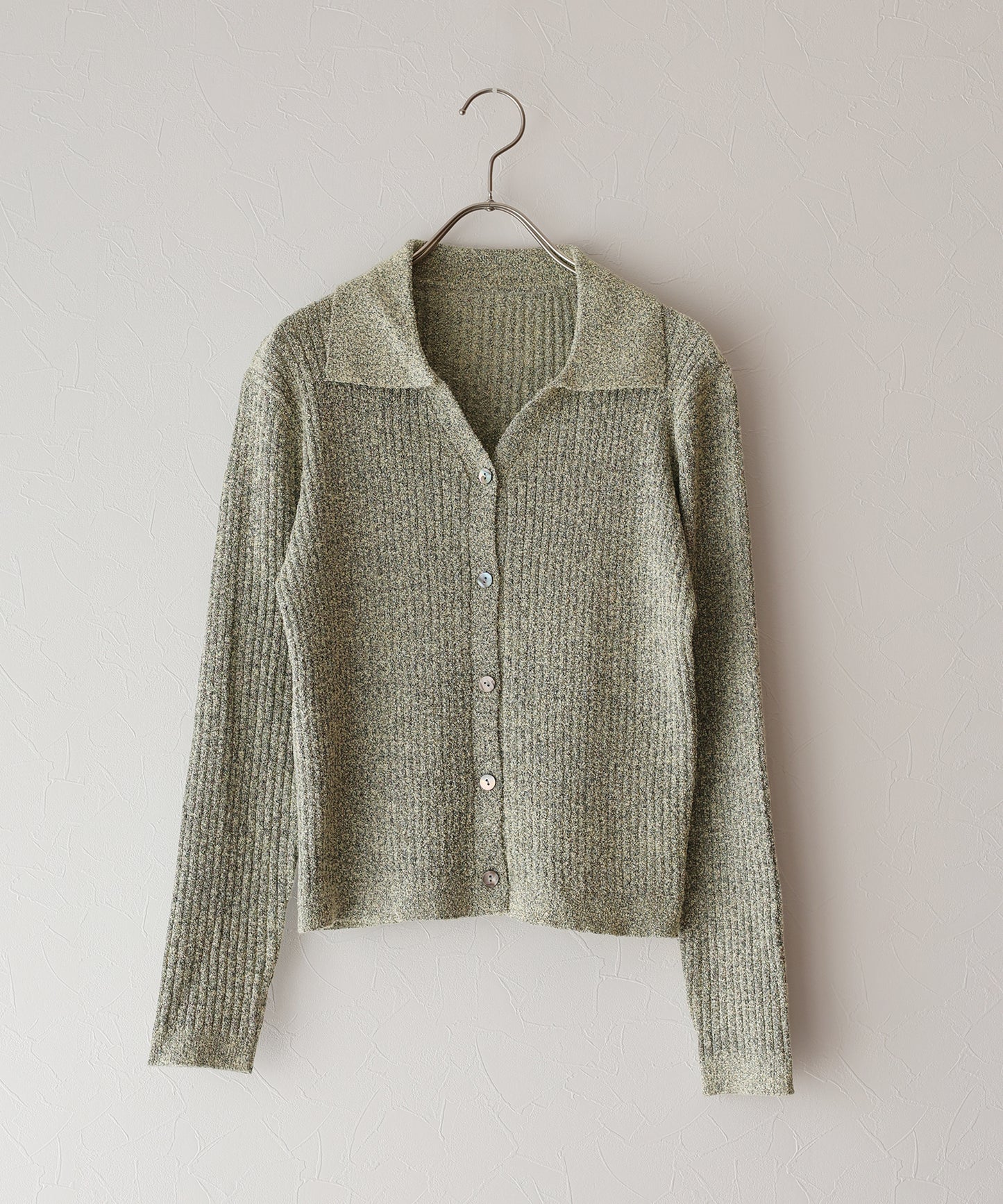 【早割5％OFF】メランジスキッパーニット