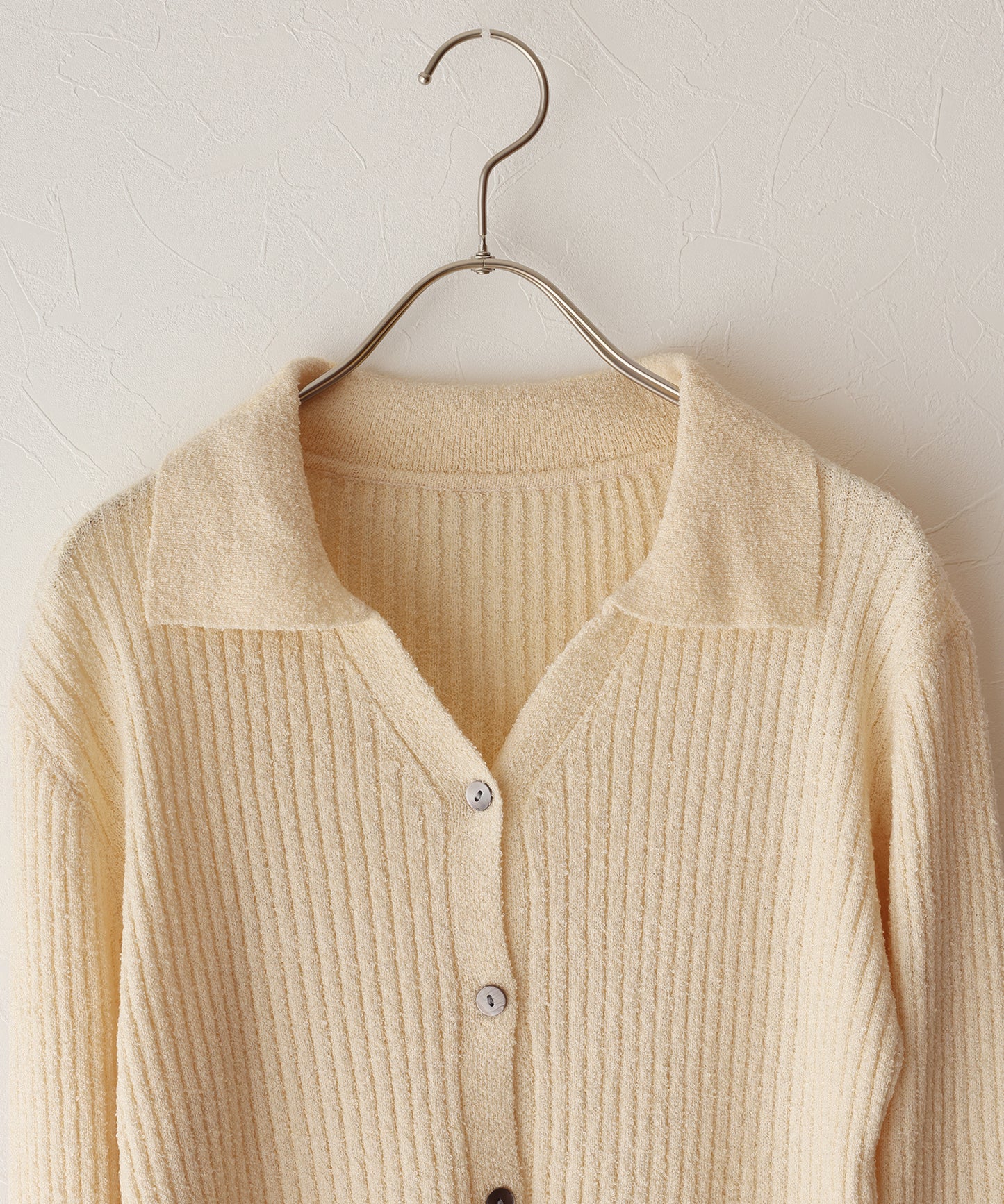 【早割5％OFF】メランジスキッパーニット
