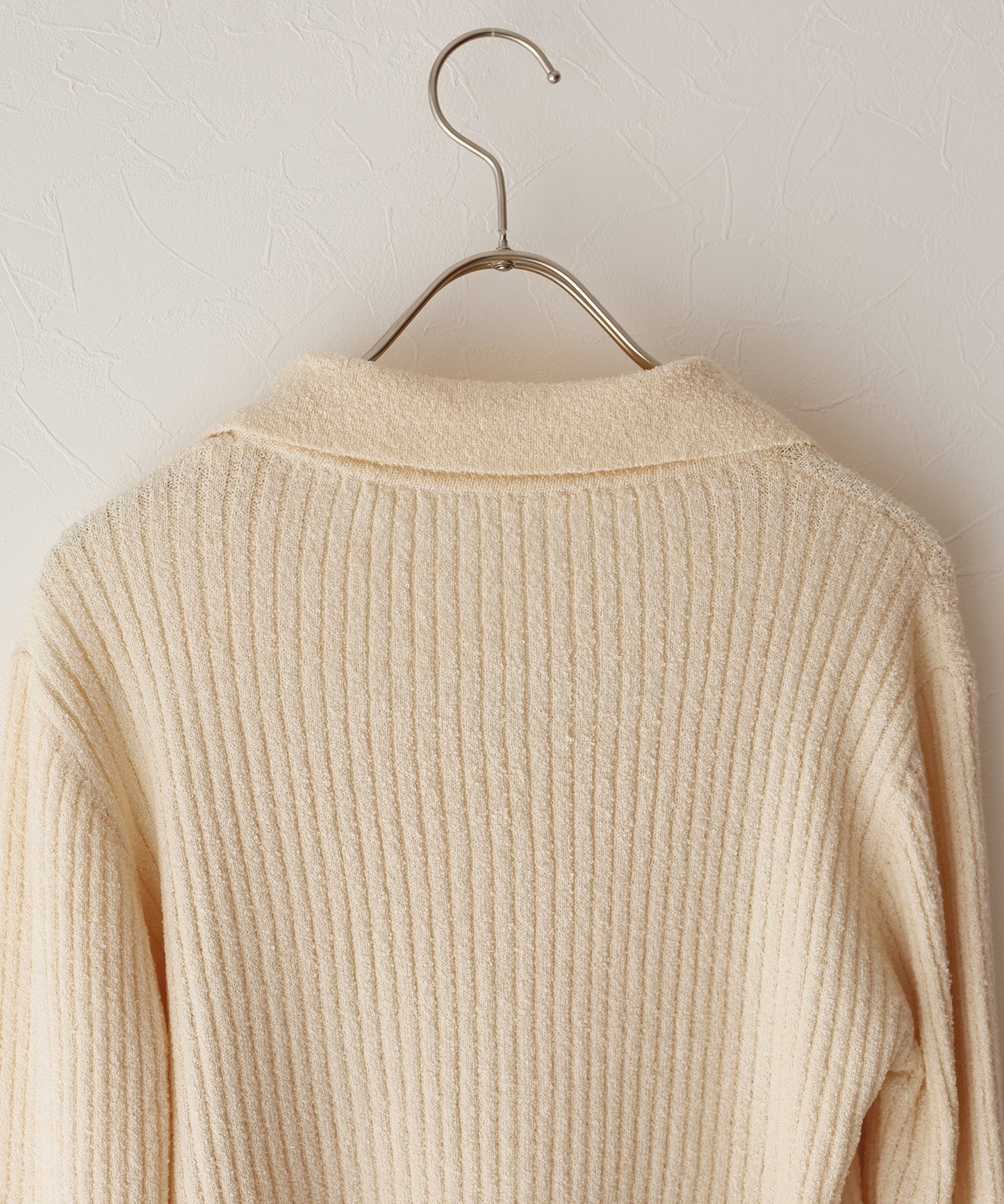 【早割5％OFF】メランジスキッパーニット