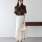 半袖パールデザインブラウス【ネコポス】