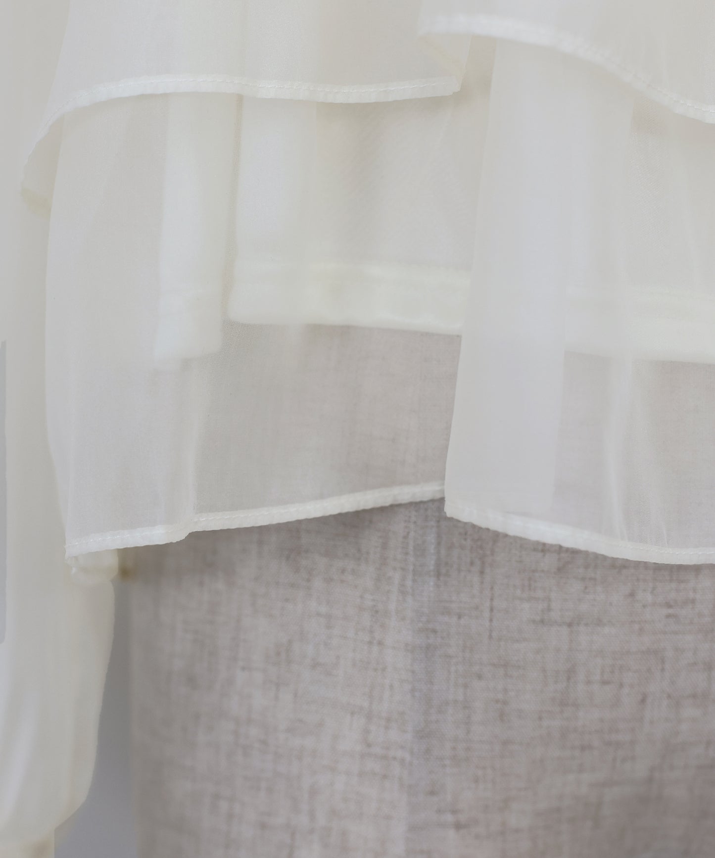 【TIME SALE】シアーティアードブラウス【ネコポス】