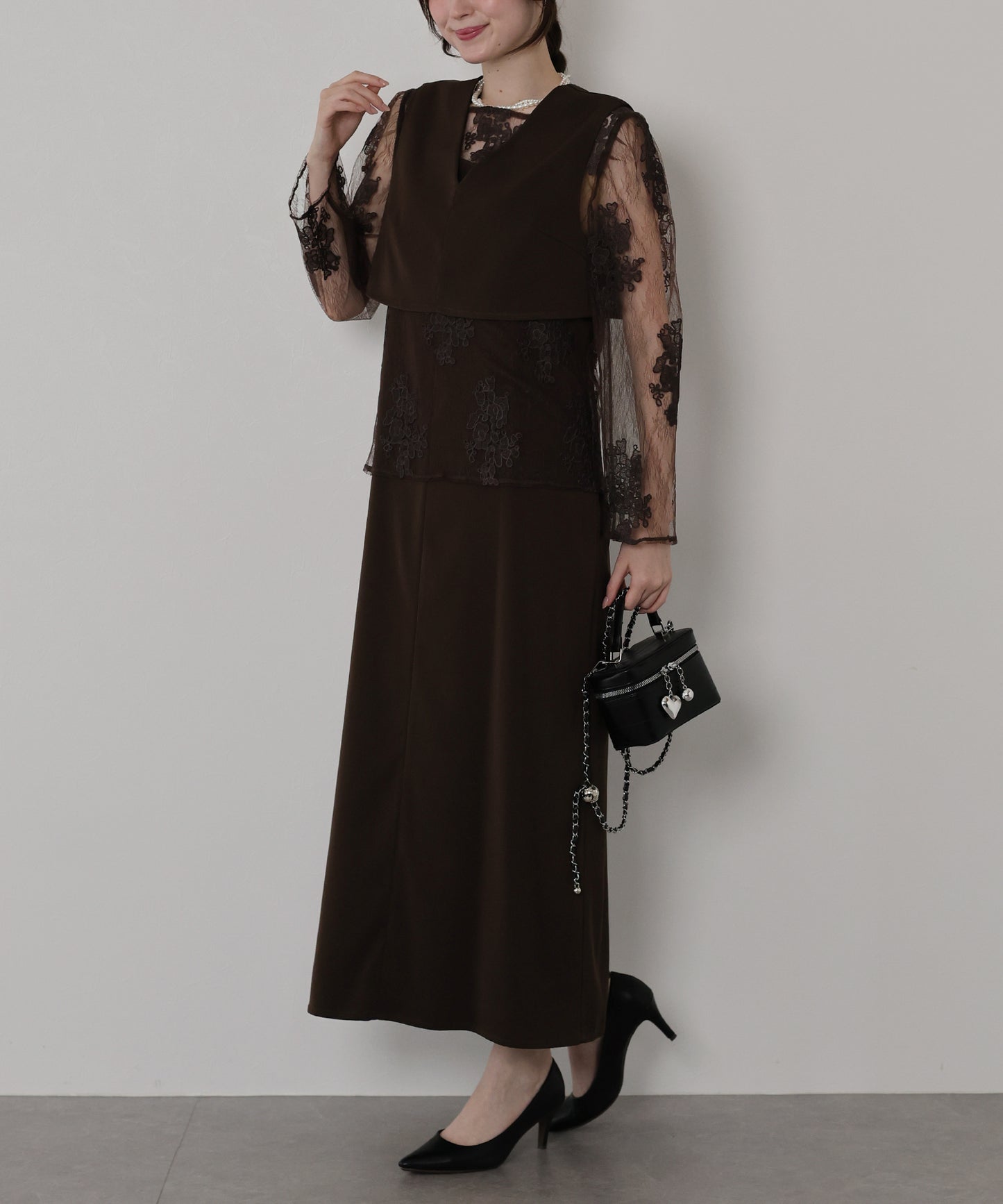 マルチレイヤードドレス