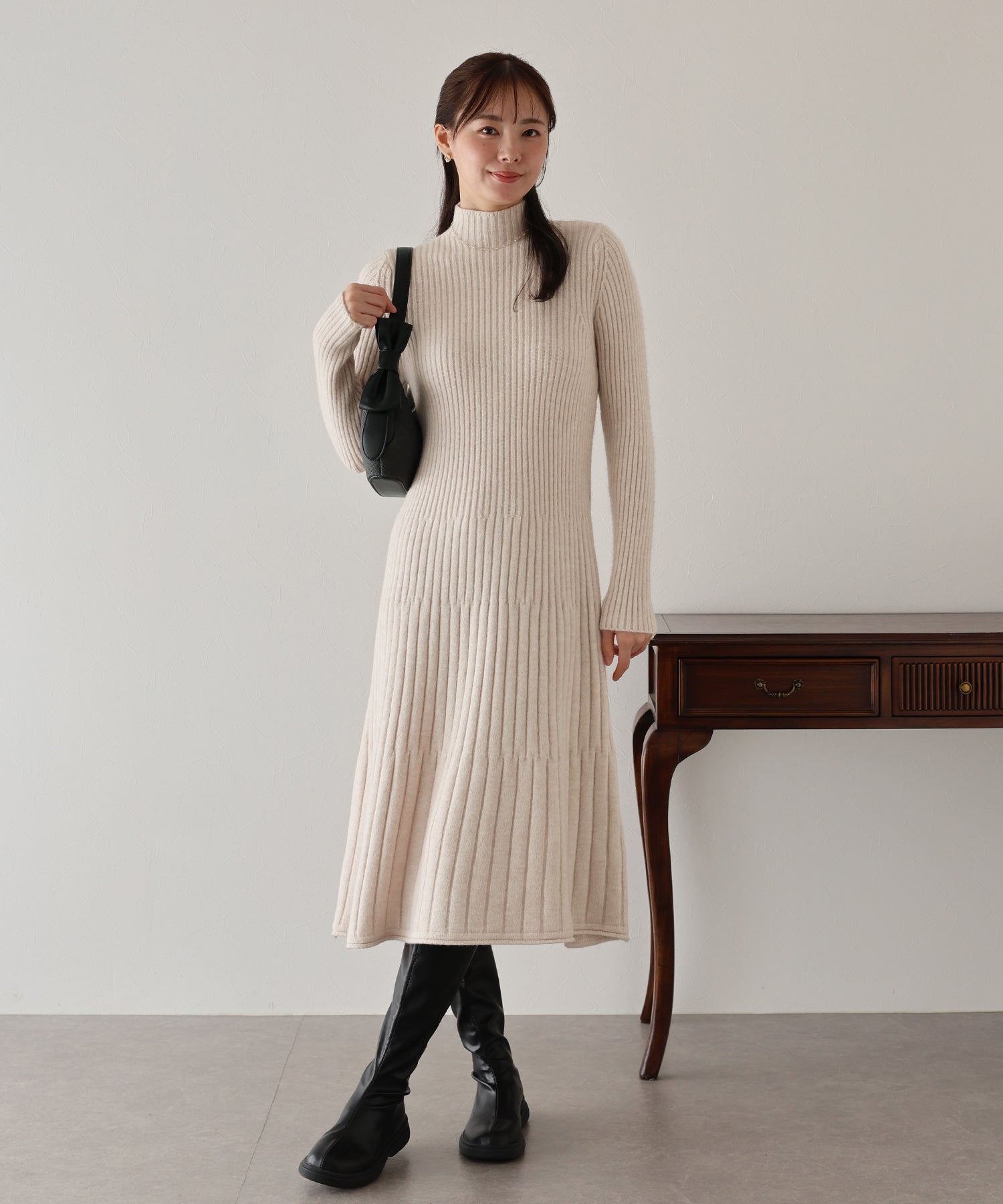 リブニットワンピース – BLUE ONLINE