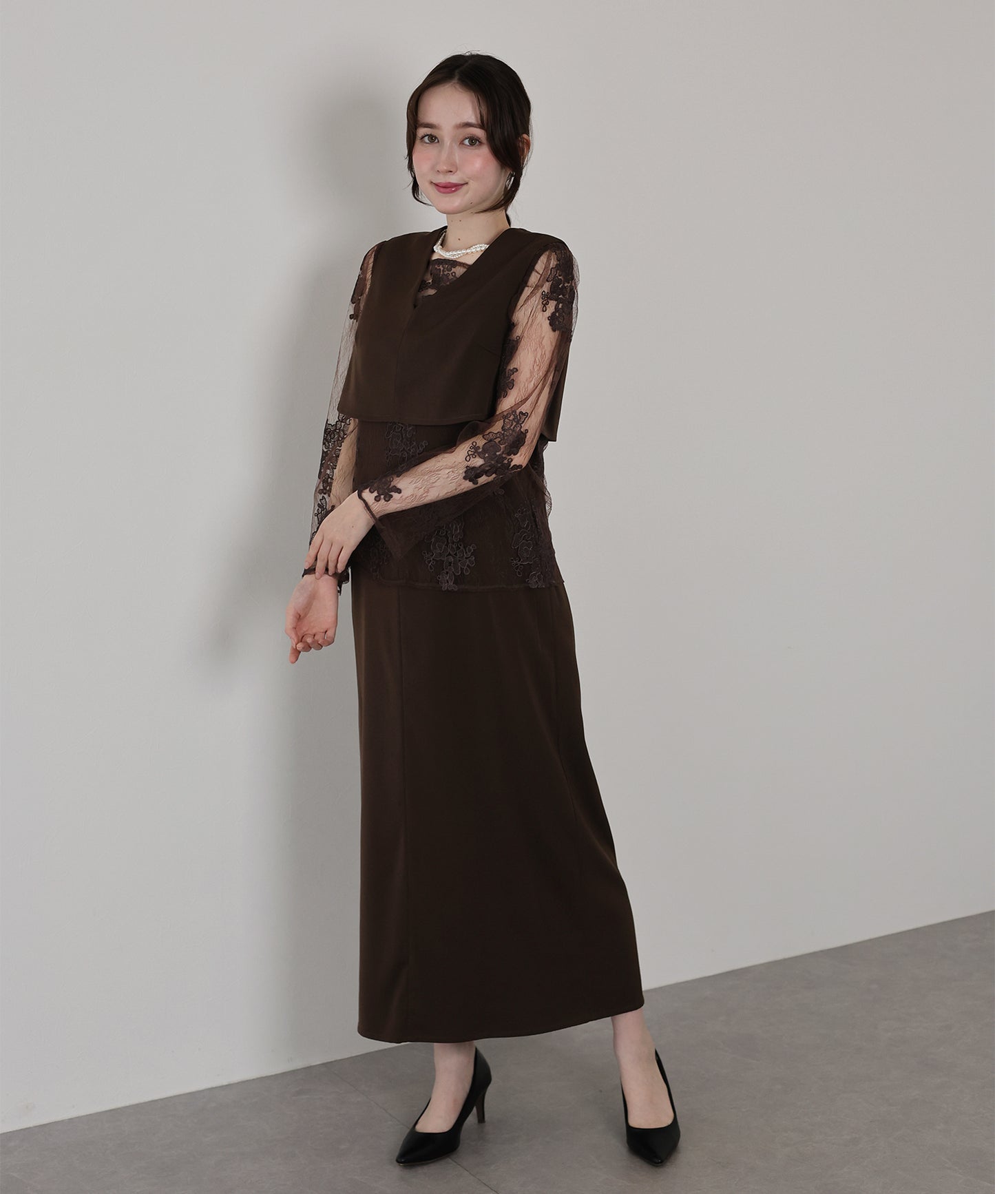 マルチレイヤードドレス