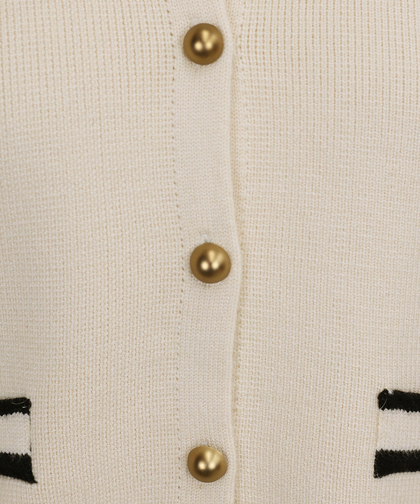 襟付きニットジャケット