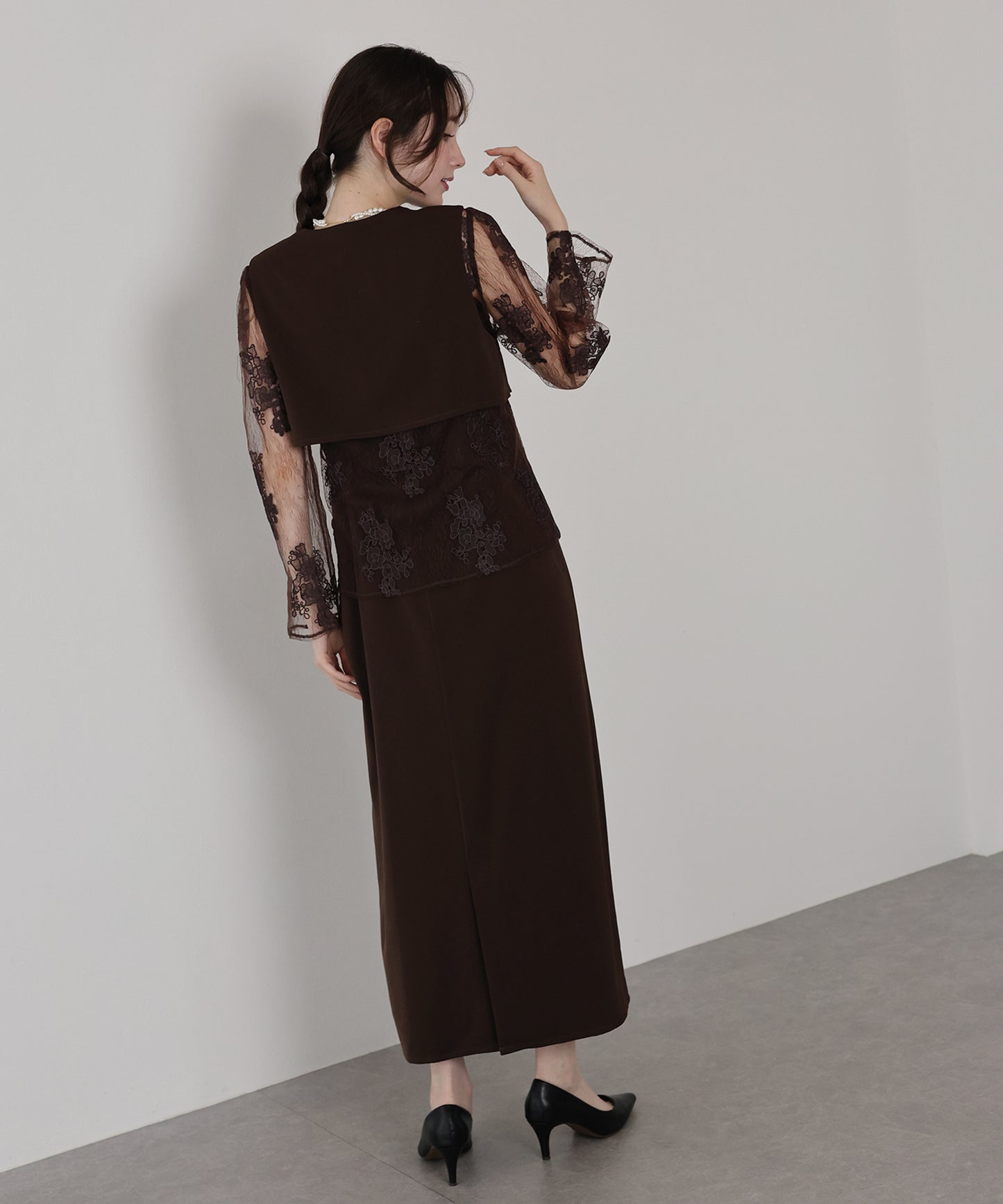 マルチレイヤードドレス