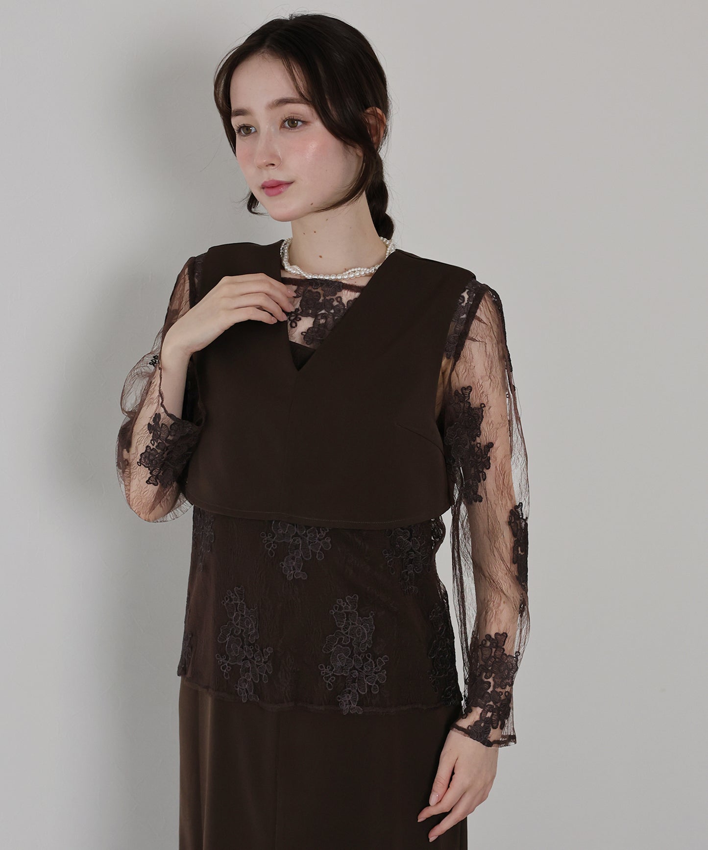 マルチレイヤードドレス