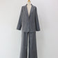 テーラードジャケット×パンツセットアップ
