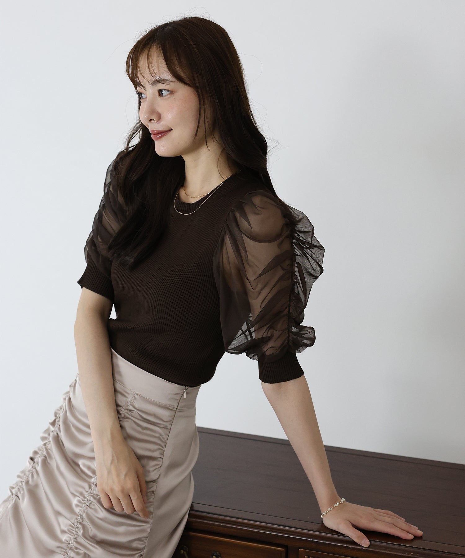 kinema summer knit pullover シアーニット　シャツ kinema summer knit pullover シアーニット シャツ - メルカリ