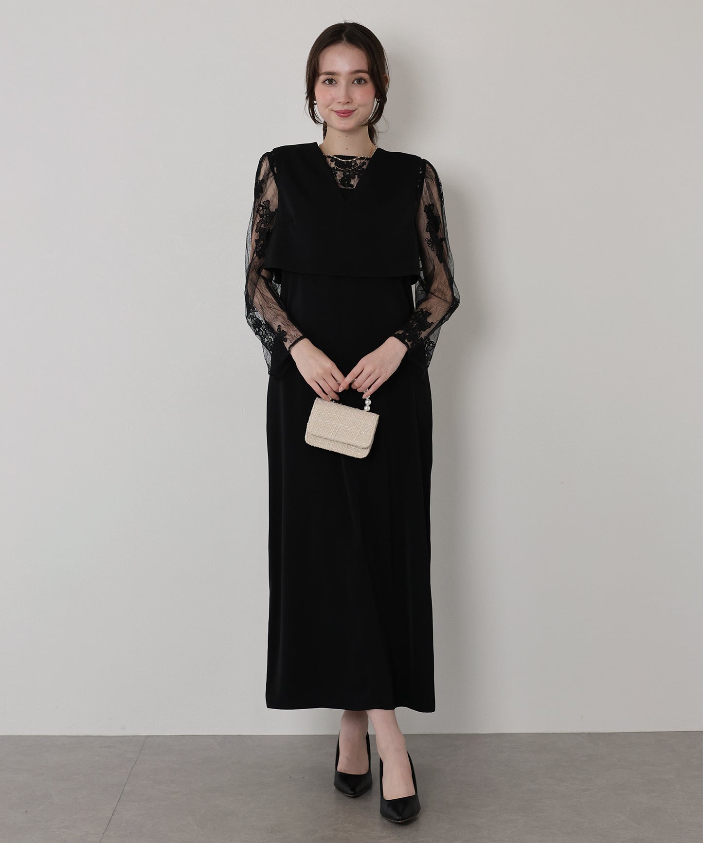 マルチレイヤードドレス