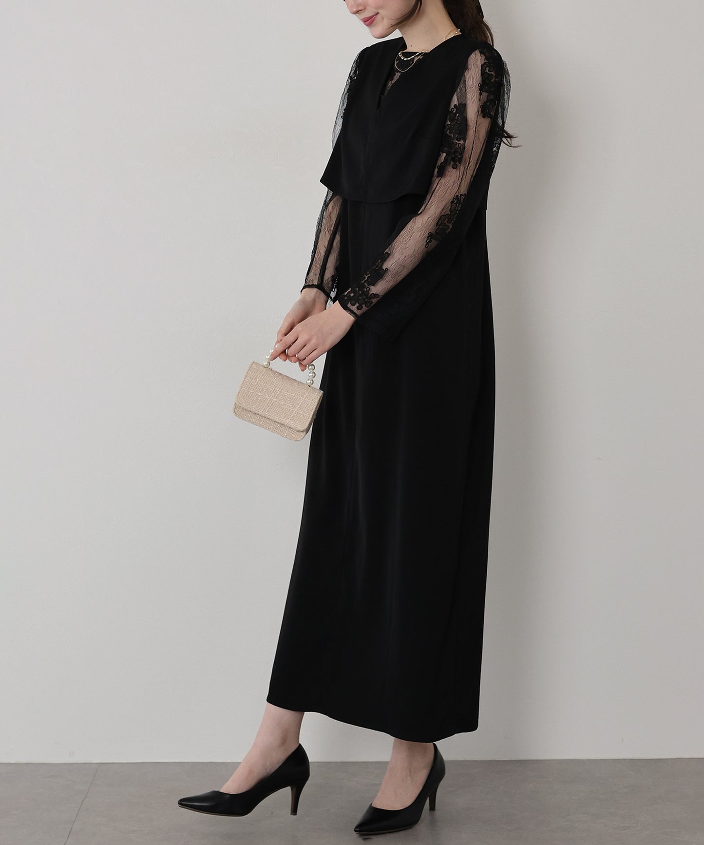 マルチレイヤードドレス