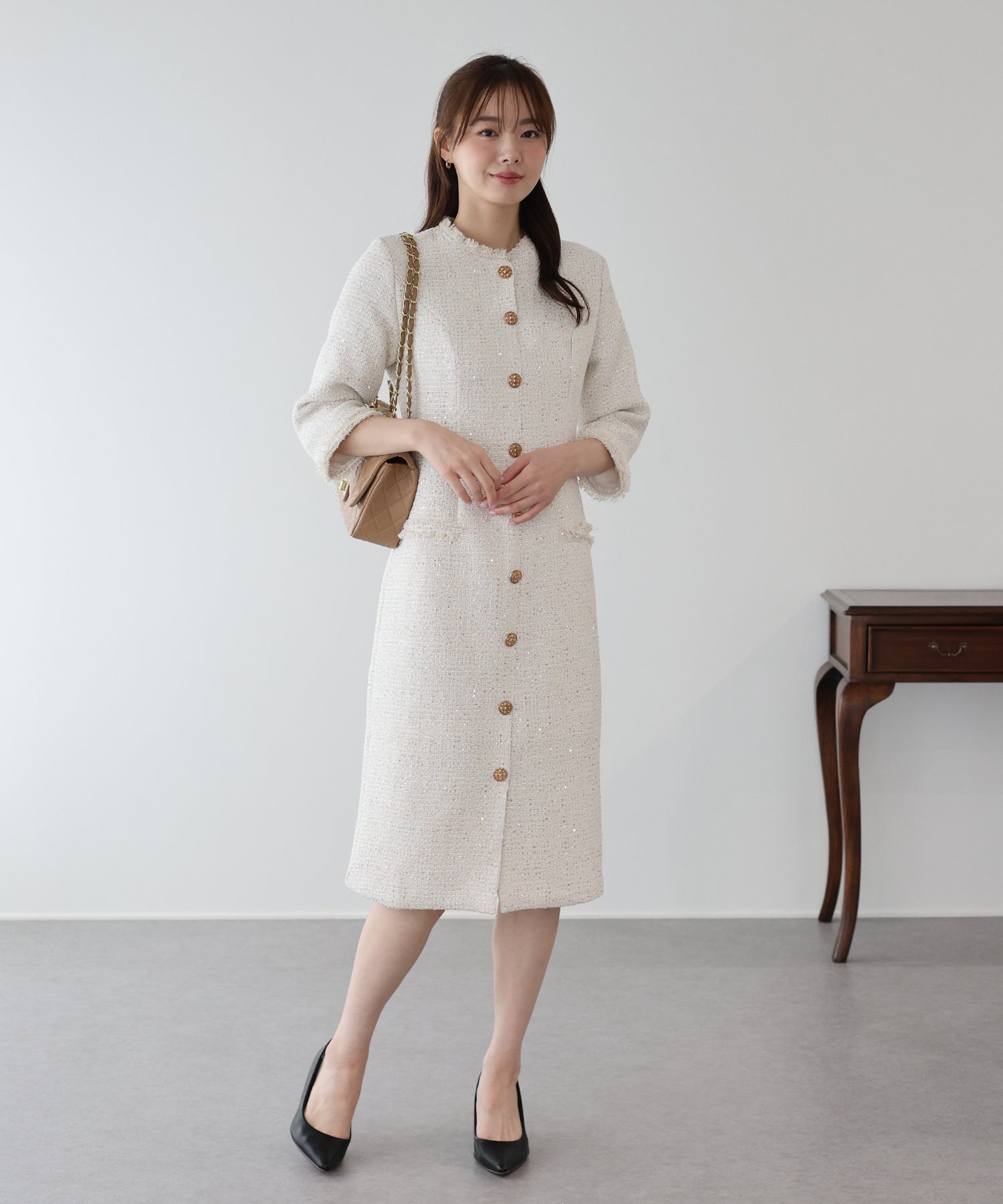 テーラードウールロングコート – BLUE ONLINE