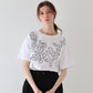 【SALE】コード刺繍Ｔシャツ【ネコポス】[J by blue]