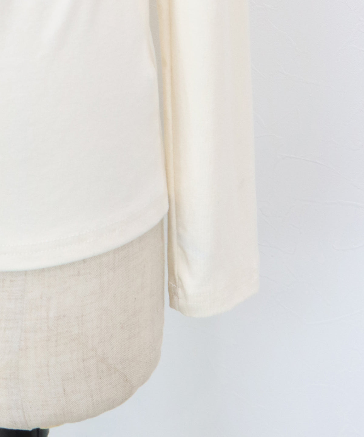 モックネックロングTシャツ【メール便】