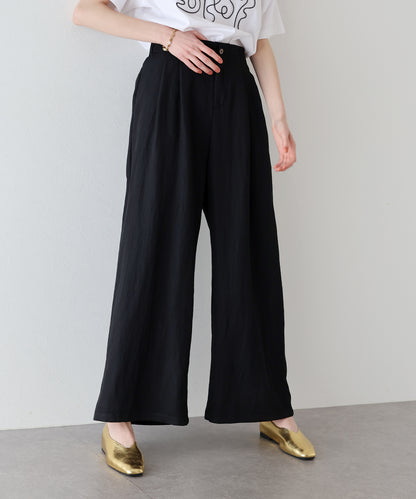 【SALE】ハイウエストタックパンツ[J by blue]