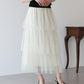 【SALE】チュールティアードスカート