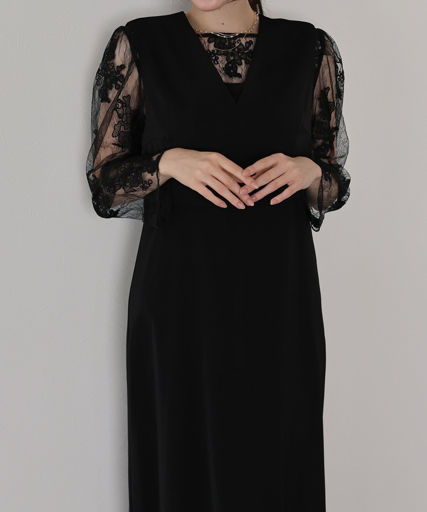 マルチレイヤードドレス