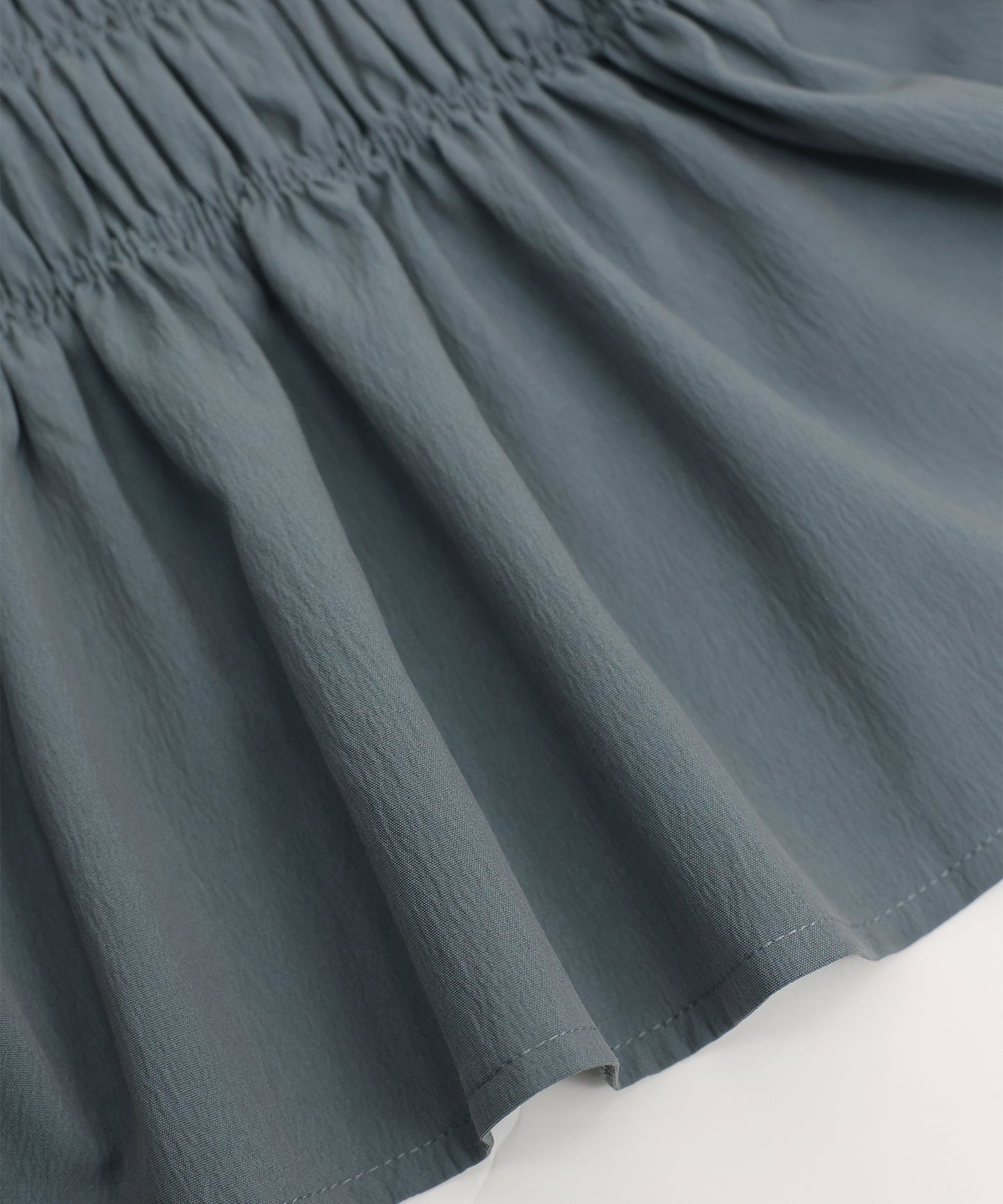 【TIME SALE】シャーリングビスチェドッキングカットソー【ネコポス】