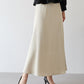 【SALE／50%OFF】サテンマーメイドスカート