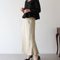 【SALE／50%OFF】サテンマーメイドスカート