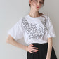 【SALE】コード刺繍Ｔシャツ【ネコポス】[J by blue]